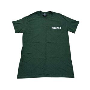 Men’s Hockey T shirt green cotton 2020s